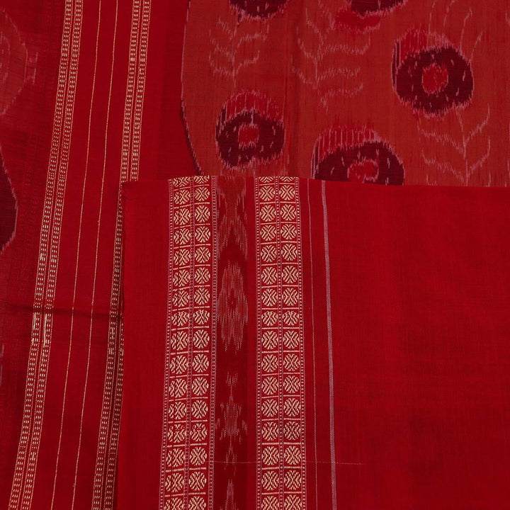 Handloom Sambalpuri Cotton Ikkat Saree Handloom Saree_Sambalpuri Cotton Priyadarshini Handloom