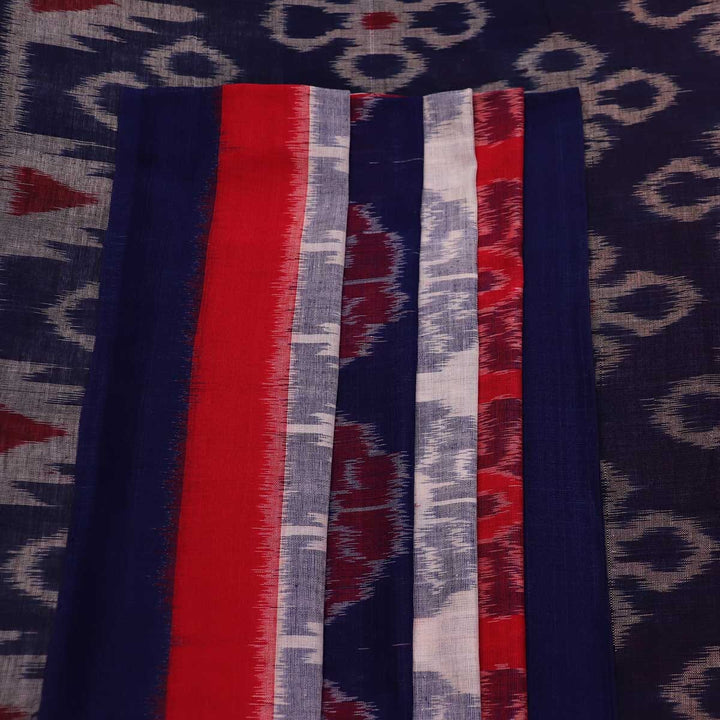 Handloom Sambalpuri Cotton Ikkat Saree Handloom Saree_Sambalpuri Cotton Priyadarshini Handloom