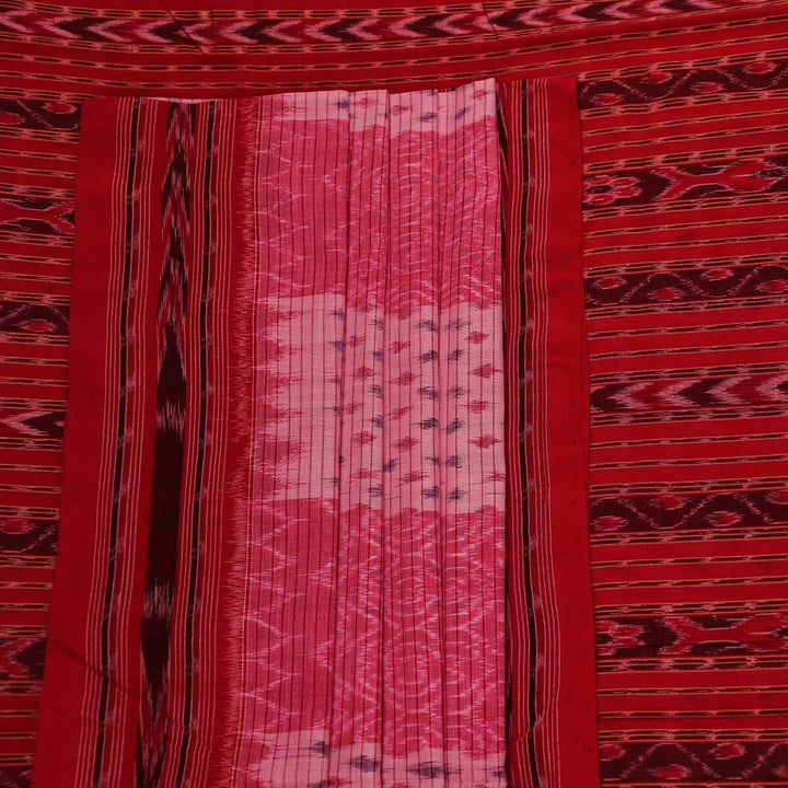 Handloom Sambalpuri Cotton Ikkat Saree Handloom Saree_Sambalpuri Cotton Priyadarshini Handloom