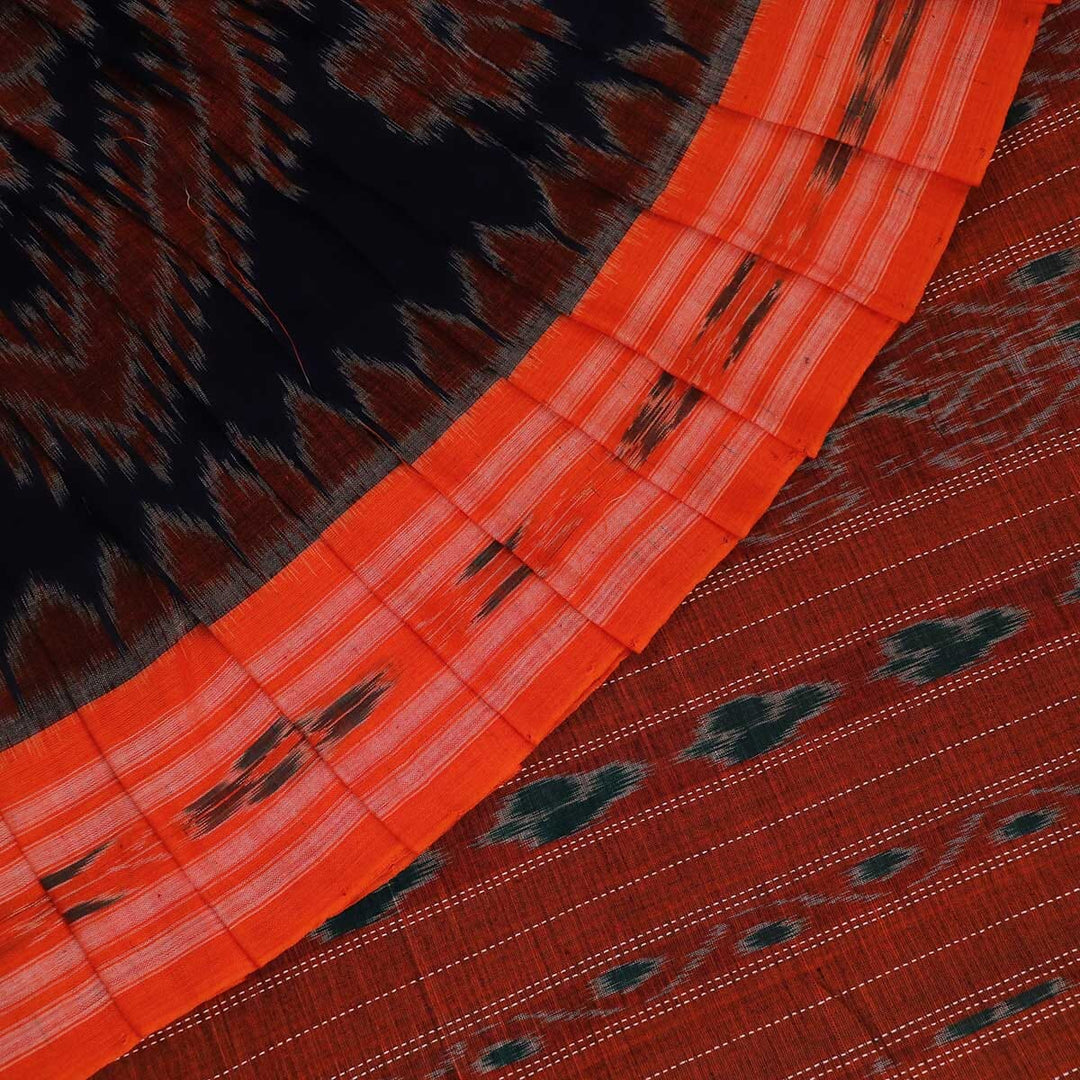 Handloom Sambalpuri Cotton Ikkat Saree Handloom Saree_Sambalpuri Cotton Priyadarshini Handloom