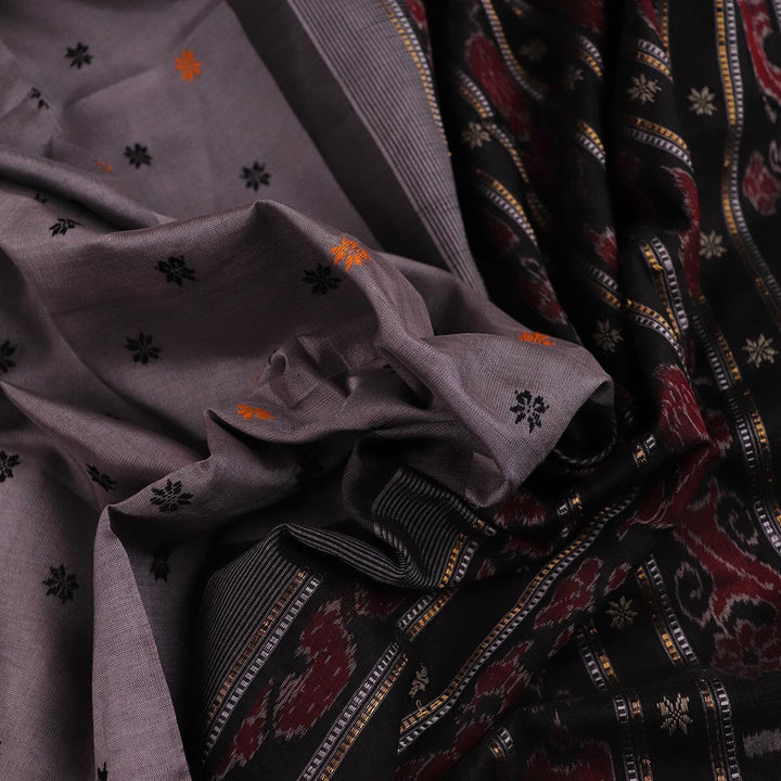 Handloom Sambalpuri Cotton Ikkat Saree Handloom Saree_Sambalpuri Cotton Priyadarshini Handloom