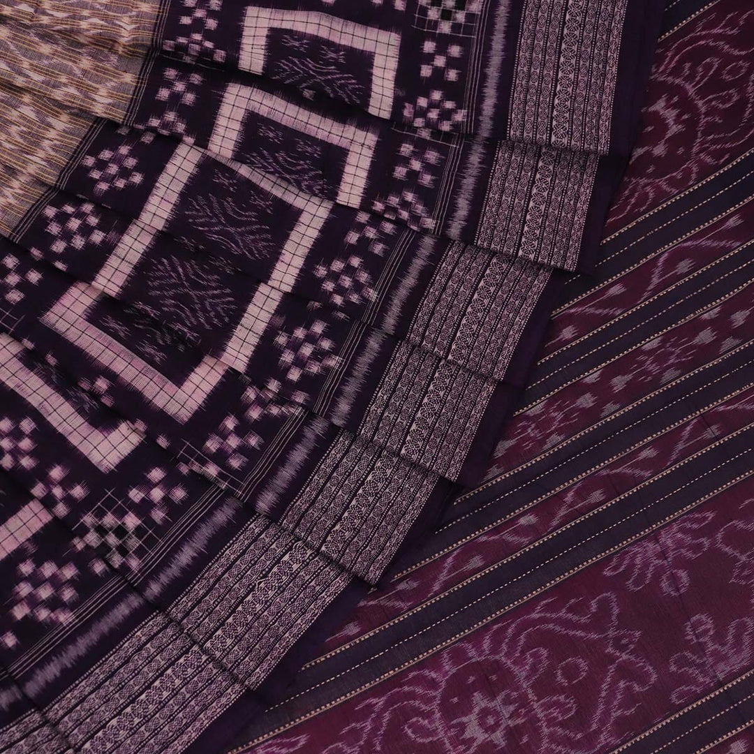 Handloom Sambalpuri Cotton Ikkat Saree Handloom Saree_Sambalpuri Cotton Priyadarshini Handloom