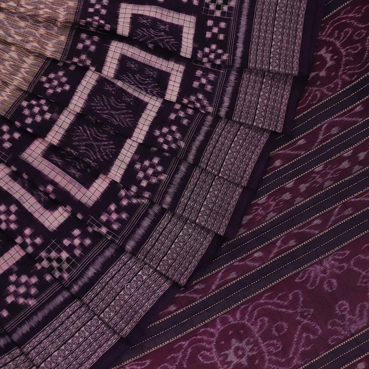Handloom Sambalpuri Cotton Ikkat Saree Handloom Saree_Sambalpuri Cotton Priyadarshini Handloom