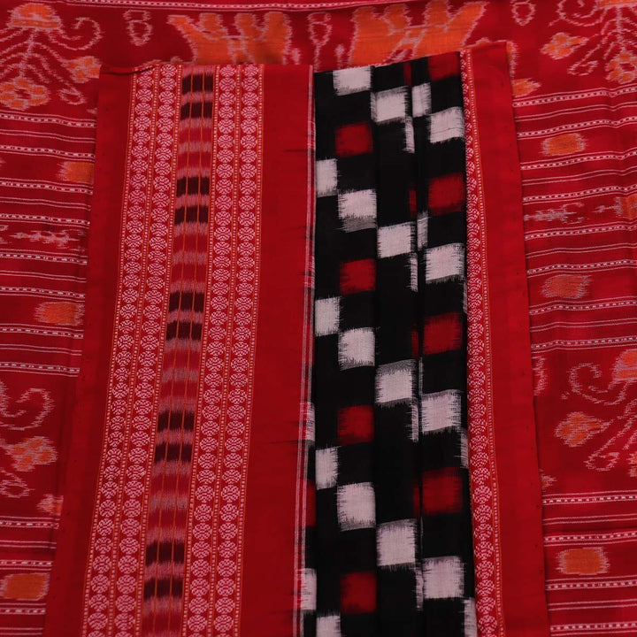 Handloom Sambalpuri Cotton Ikkat Saree Handloom Saree_Sambalpuri Cotton Priyadarshini Handloom