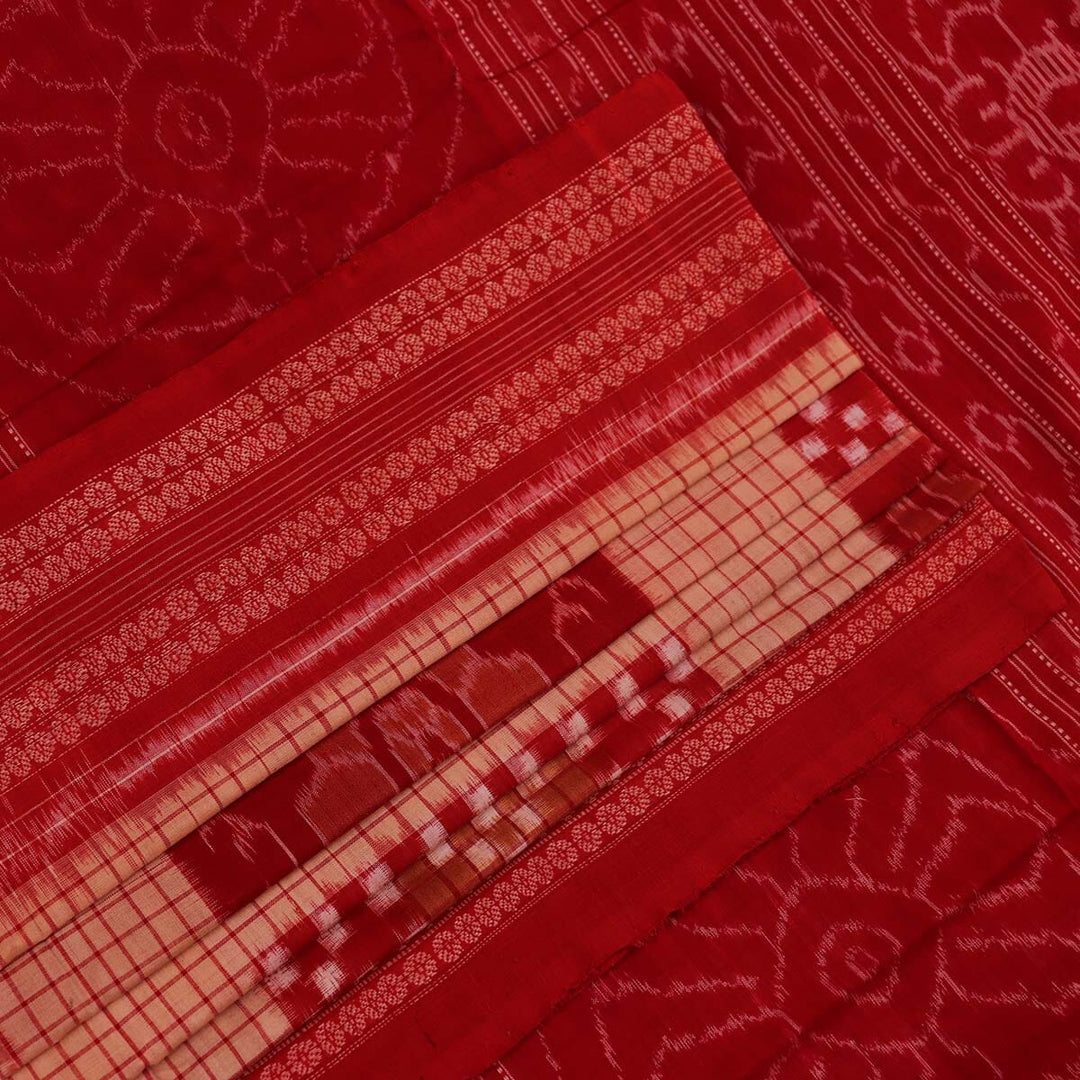 Handloom Sambalpuri Cotton Ikkat Saree Handloom Saree_Sambalpuri Cotton Priyadarshini Handloom