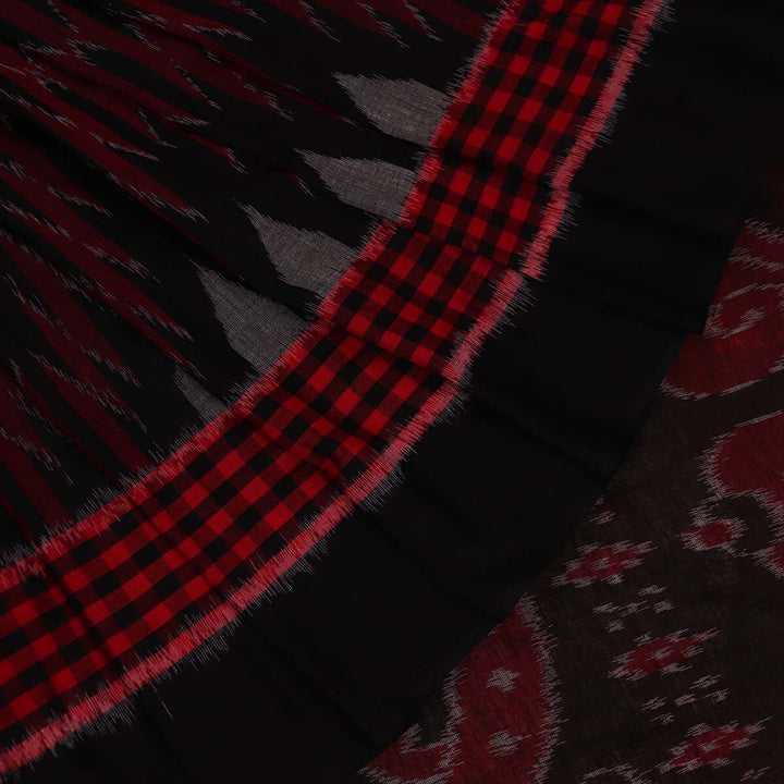 Handloom Sambalpuri Cotton Ikkat Saree Handloom Saree_Sambalpuri Cotton Priyadarshini Handloom