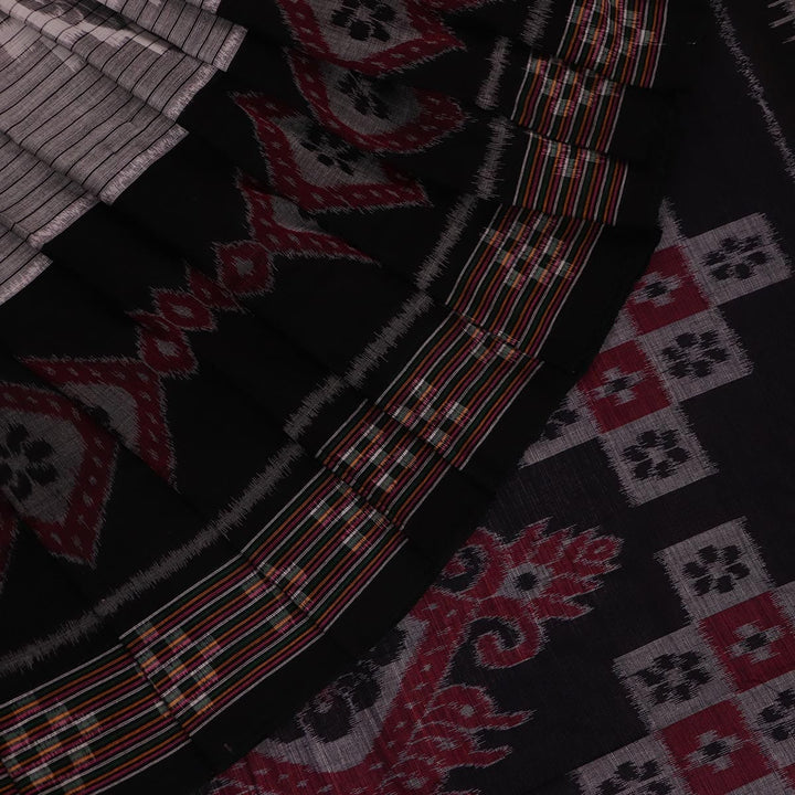 Handloom Sambalpuri Cotton Ikkat Saree Handloom Saree_Sambalpuri Cotton Priyadarshini Handloom