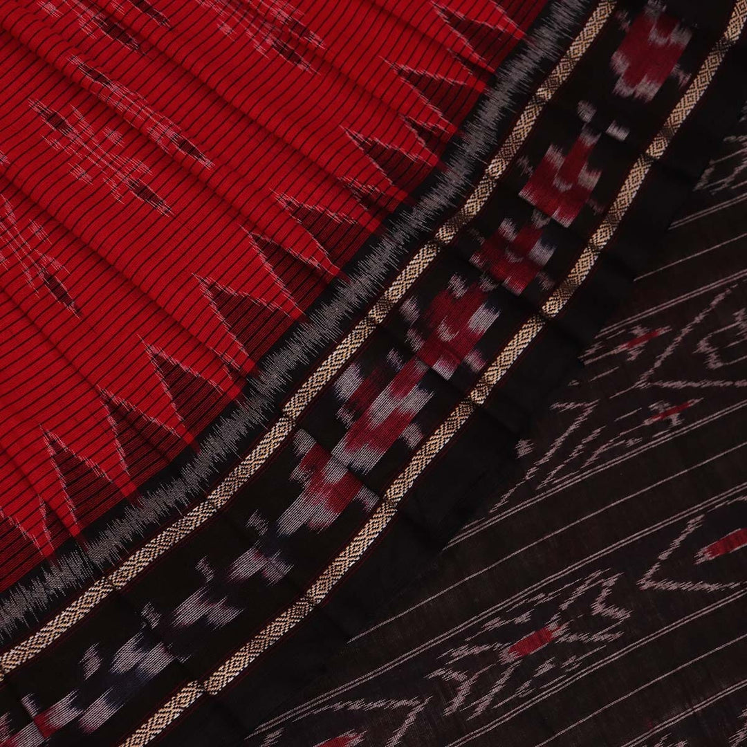 Handloom Sambalpuri Cotton Ikkat Saree Handloom Saree_Sambalpuri Cotton Priyadarshini Handloom