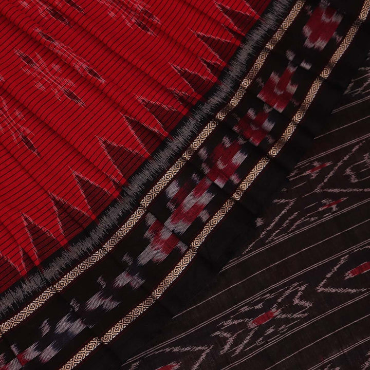 Handloom Sambalpuri Cotton Ikkat Saree Handloom Saree_Sambalpuri Cotton Priyadarshini Handloom