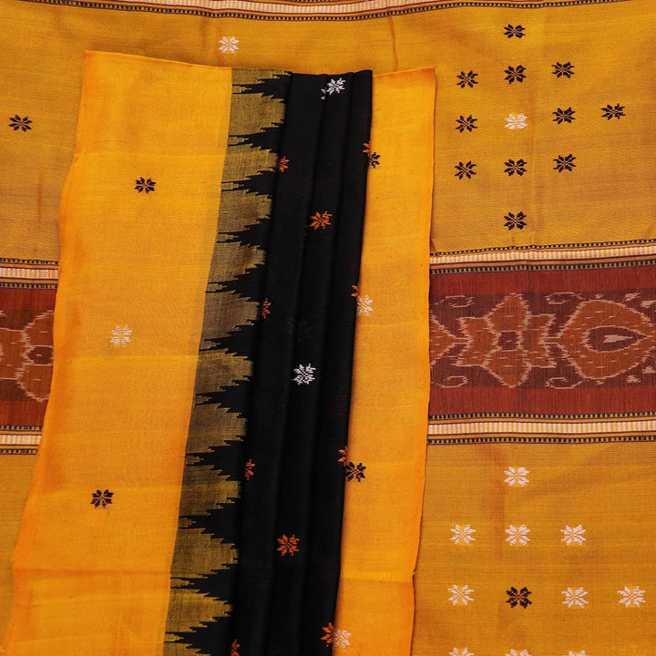Handloom Sambalpuri Cotton Ikkat Saree Handloom Saree_Sambalpuri Cotton Priyadarshini Handloom