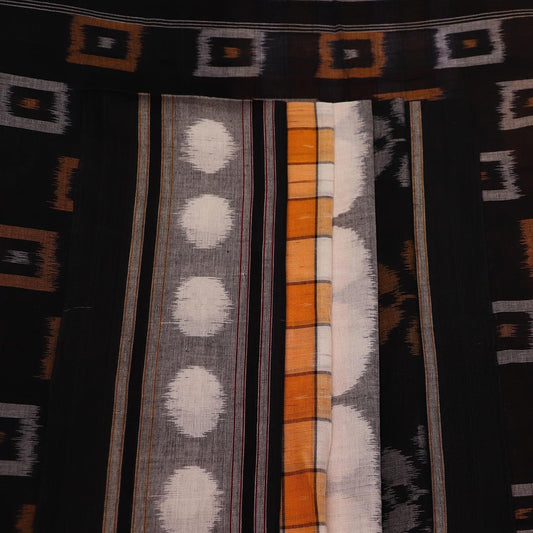Handloom Sambalpuri Cotton Ikkat Saree Handloom Saree_Sambalpuri Cotton Priyadarshini Handloom