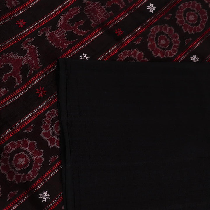 Handloom Sambalpuri Cotton Ikkat Saree Handloom Saree_Sambalpuri Cotton Priyadarshini Handloom