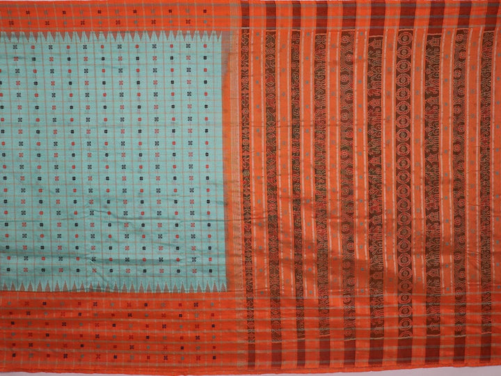 Handloom Sambalpuri Cotton Ikkat Saree Handloom Saree_Sambalpuri Cotton Priyadarshini Handloom