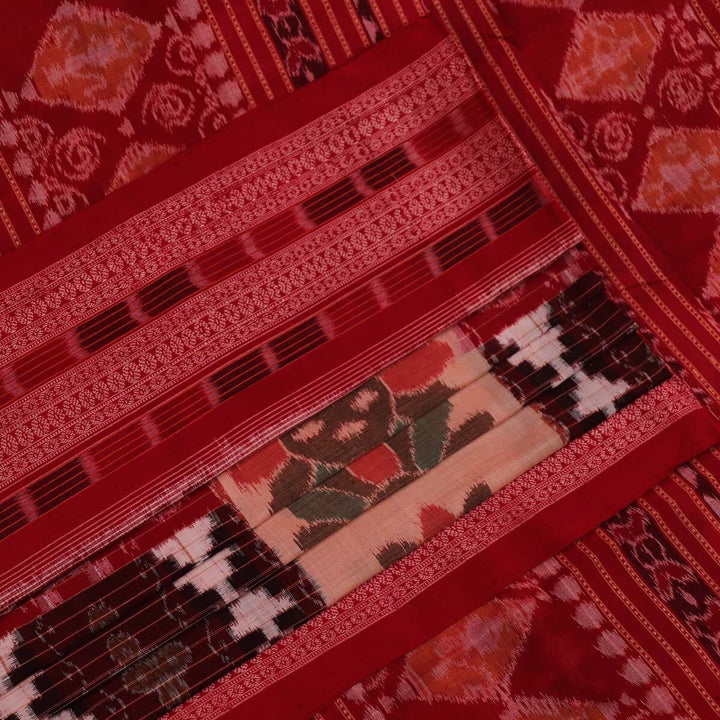Handloom Sambalpuri Cotton Ikkat Saree Handloom Saree_Sambalpuri Cotton Priyadarshini Handloom