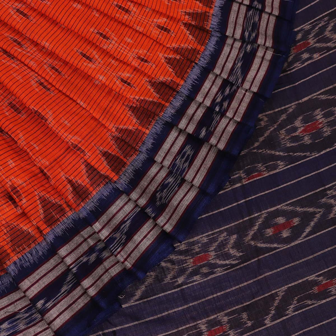 Handloom Sambalpuri Cotton Ikkat Saree Handloom Saree_Sambalpuri Cotton Priyadarshini Handloom