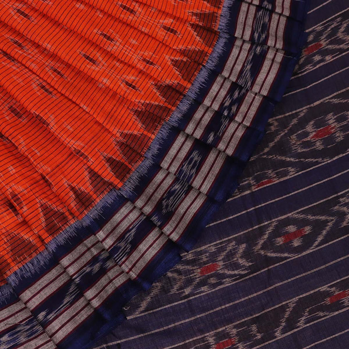 Handloom Sambalpuri Cotton Ikkat Saree Handloom Saree_Sambalpuri Cotton Priyadarshini Handloom
