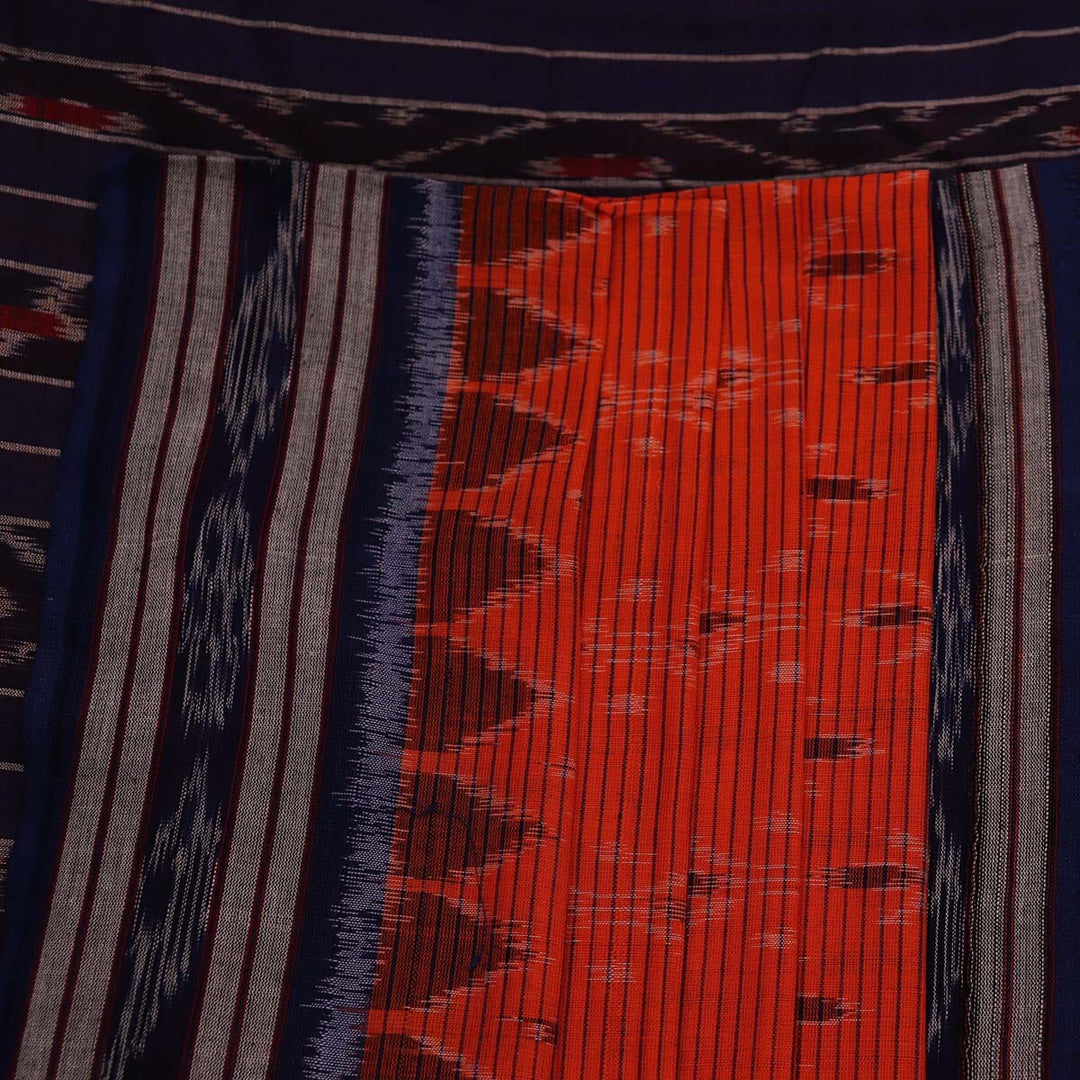Handloom Sambalpuri Cotton Ikkat Saree Handloom Saree_Sambalpuri Cotton Priyadarshini Handloom
