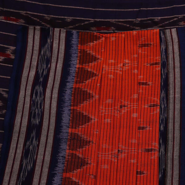 Handloom Sambalpuri Cotton Ikkat Saree Handloom Saree_Sambalpuri Cotton Priyadarshini Handloom