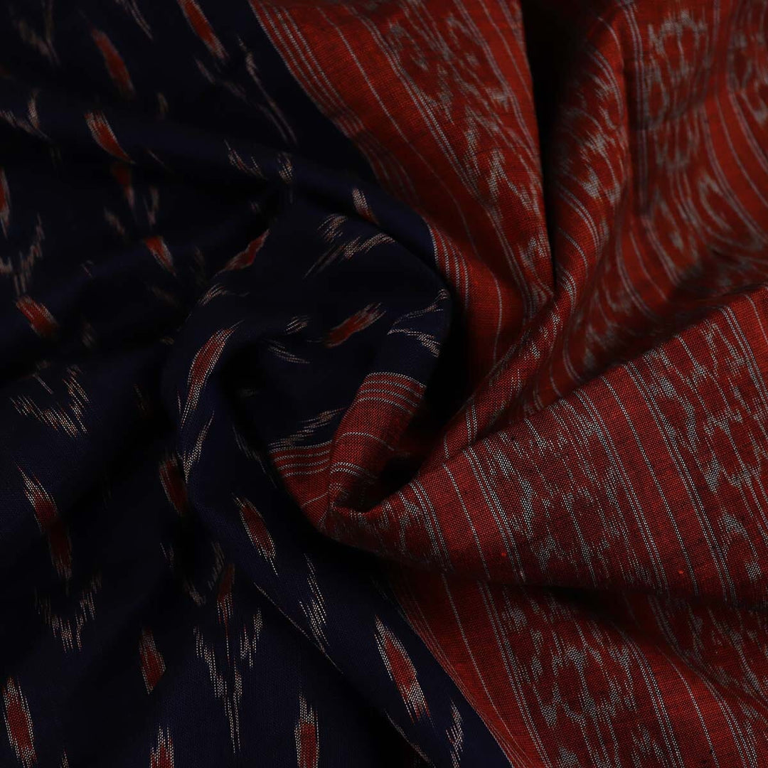 Handloom Sambalpuri Cotton Ikkat Saree Handloom Saree_Sambalpuri Cotton Priyadarshini Handloom