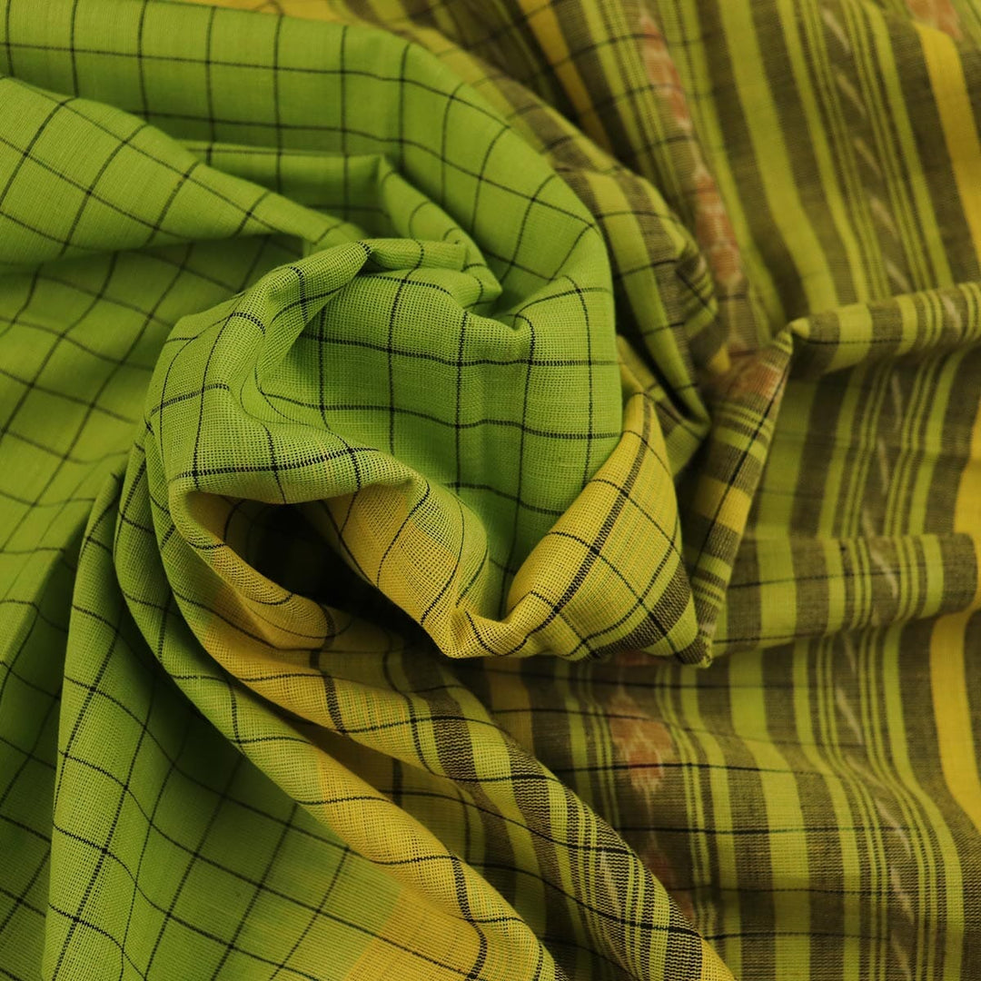 Handloom Sambalpuri Cotton Ikkat Saree Handloom Saree_Sambalpuri Cotton Priyadarshini Handloom