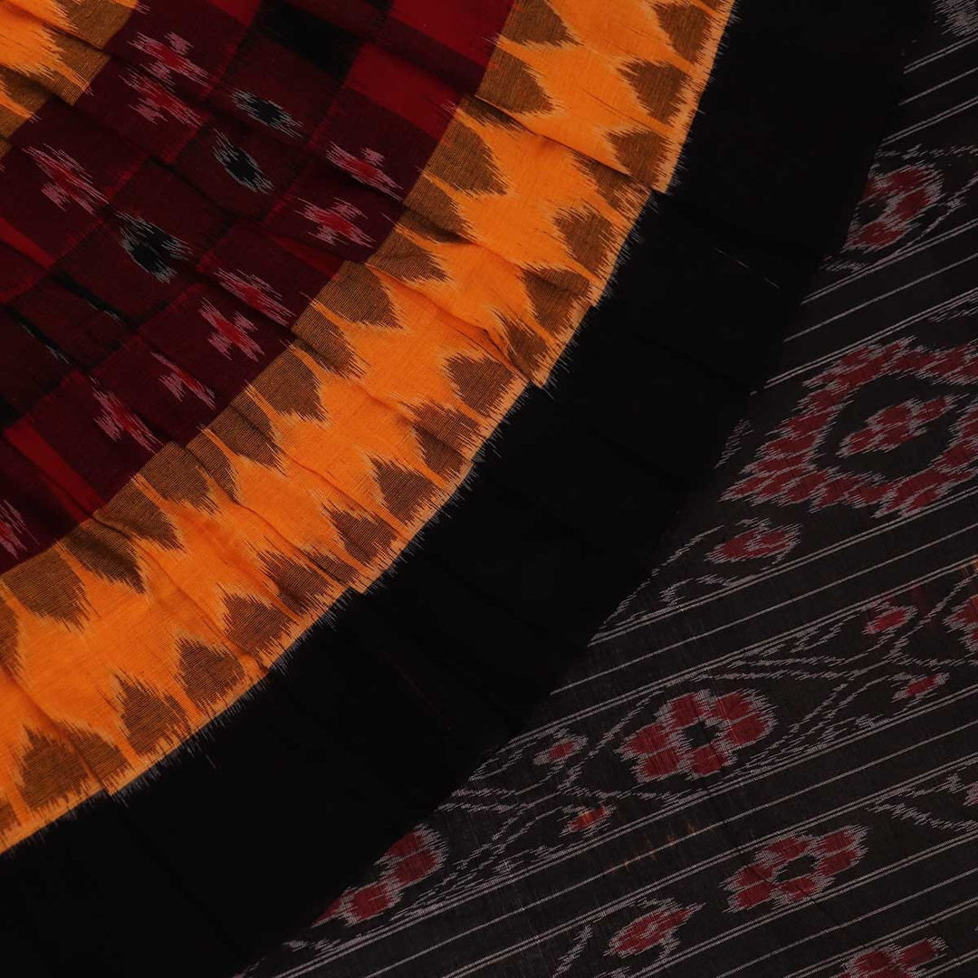 Handloom Sambalpuri Cotton Ikkat Saree Handloom Saree_Sambalpuri Cotton Priyadarshini Handloom