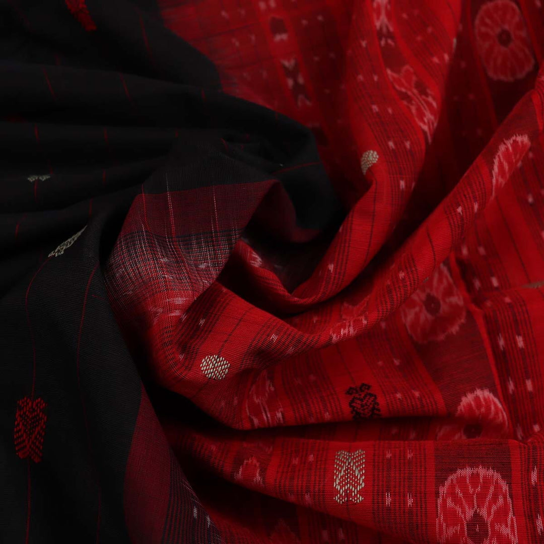 Handloom Sambalpuri Cotton Ikkat Saree Handloom Saree_Sambalpuri Cotton Priyadarshini Handloom
