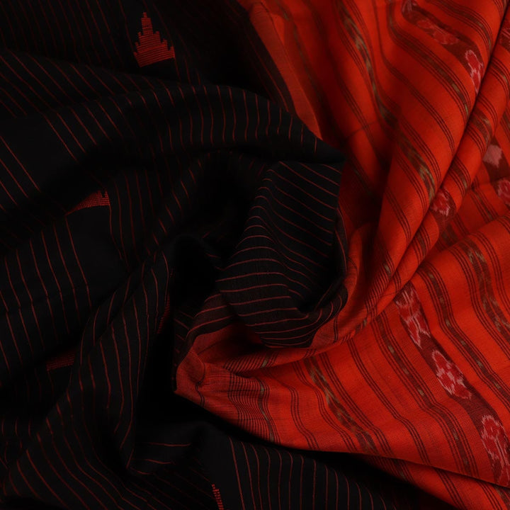 Handloom Sambalpuri Cotton Ikkat Saree Handloom Saree_Sambalpuri Cotton Priyadarshini Handloom