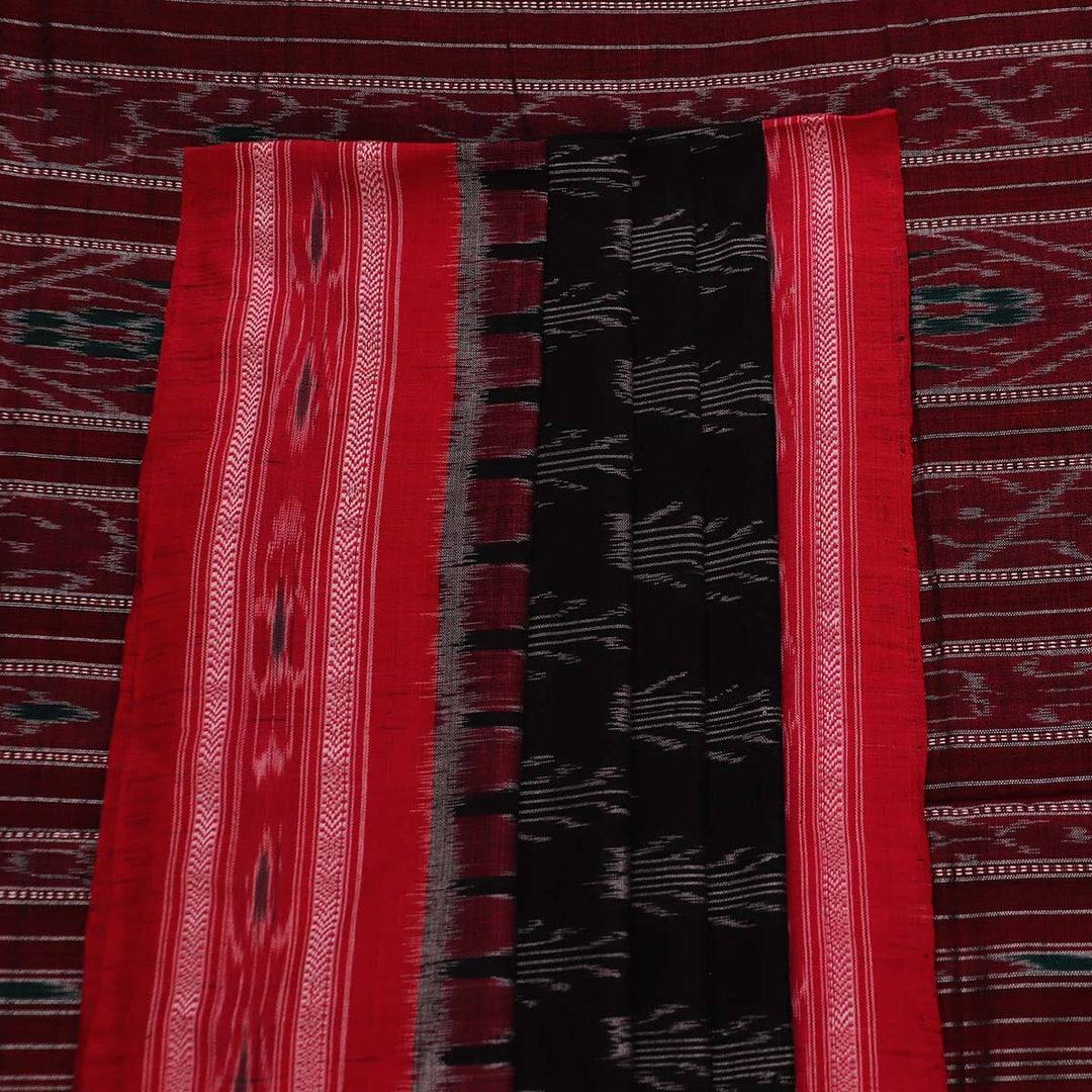 Handloom Sambalpuri Cotton Ikkat Saree Handloom Saree_Sambalpuri Cotton Priyadarshini Handloom