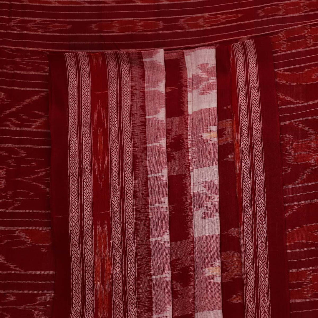Handloom Sambalpuri Cotton Ikkat Saree Handloom Saree_Sambalpuri Cotton Priyadarshini Handloom