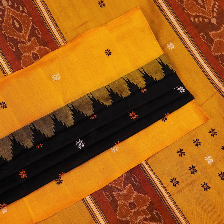 Handloom Sambalpuri Cotton Ikkat Saree Handloom Saree_Sambalpuri Cotton Priyadarshini Handloom