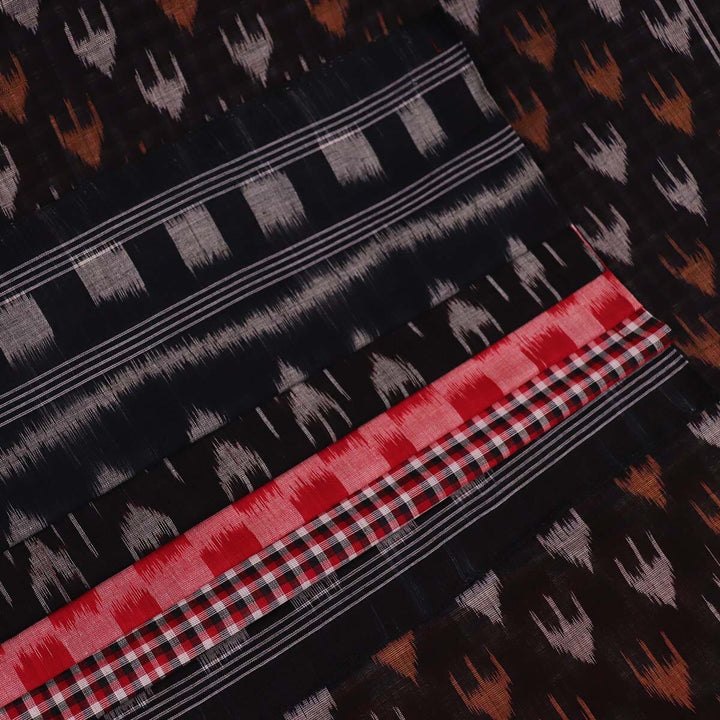 Handloom Sambalpuri Cotton Ikkat Saree Handloom Saree_Sambalpuri Cotton Priyadarshini Handloom