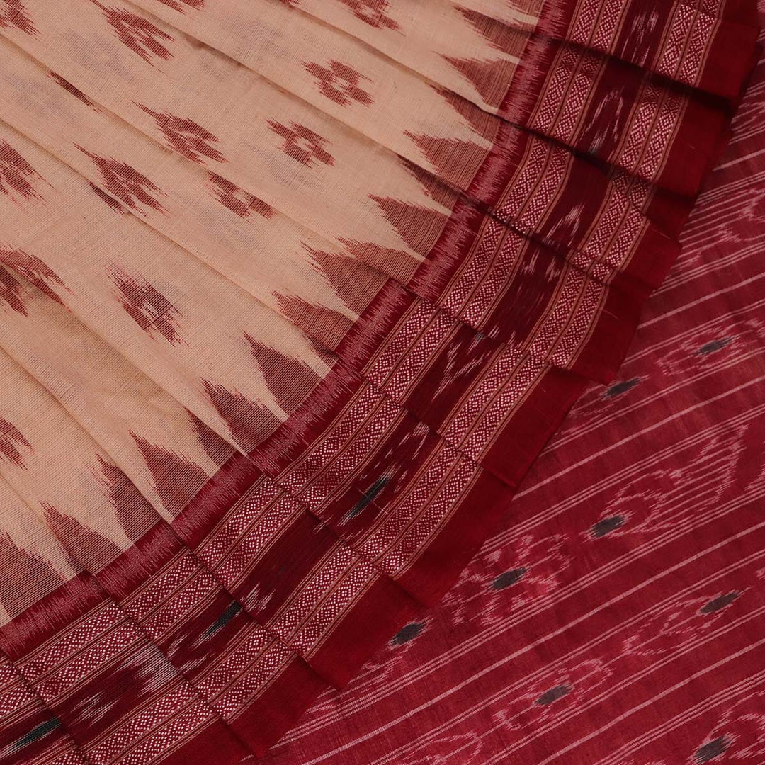 Handloom Sambalpuri Cotton Ikkat Saree Handloom Saree_Sambalpuri Cotton Priyadarshini Handloom