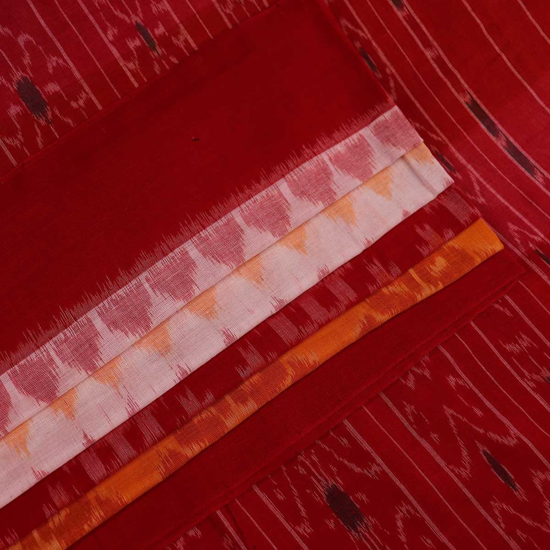 Handloom Sambalpuri Cotton Ikkat Saree Handloom Saree_Sambalpuri Cotton Priyadarshini Handloom