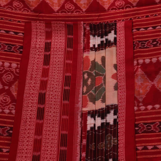 Handloom Sambalpuri Cotton Ikkat Saree Handloom Saree_Sambalpuri Cotton Priyadarshini Handloom