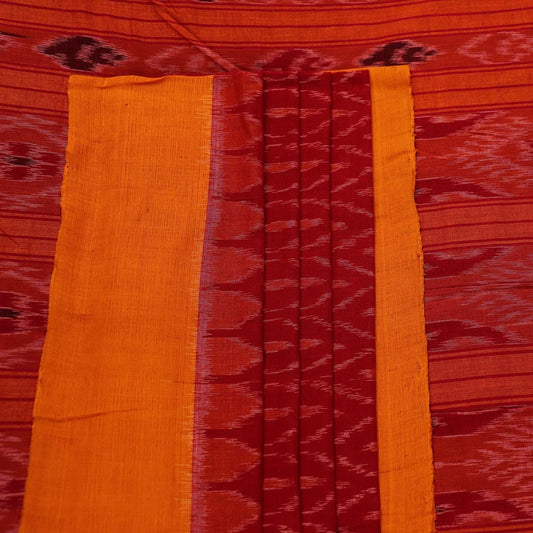 Handloom Sambalpuri Cotton Ikkat Saree Handloom Saree_Sambalpuri Cotton Priyadarshini Handloom