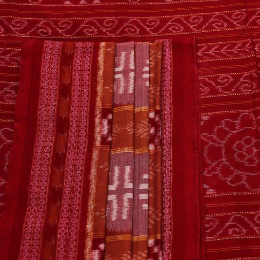 Handloom Sambalpuri Cotton Ikkat Saree Handloom Saree_Sambalpuri Cotton Priyadarshini Handloom