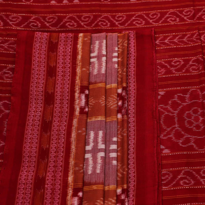 Handloom Sambalpuri Cotton Ikkat Saree Handloom Saree_Sambalpuri Cotton Priyadarshini Handloom