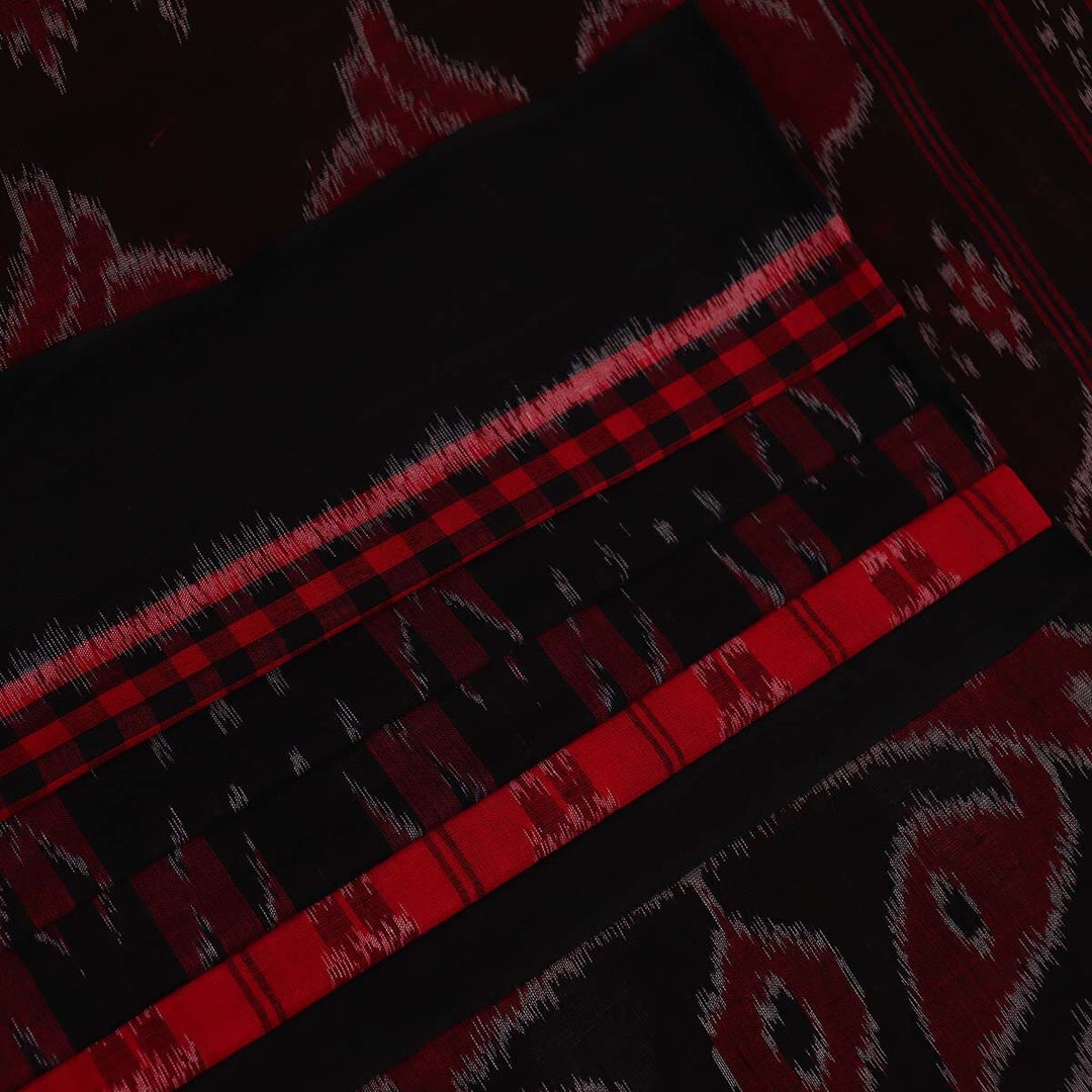 Handloom Sambalpuri Cotton Ikkat Saree Handloom Saree_Sambalpuri Cotton Priyadarshini Handloom
