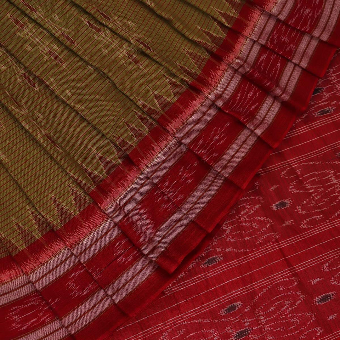 Handloom Sambalpuri Cotton Ikkat Saree Handloom Saree_Sambalpuri Cotton Priyadarshini Handloom
