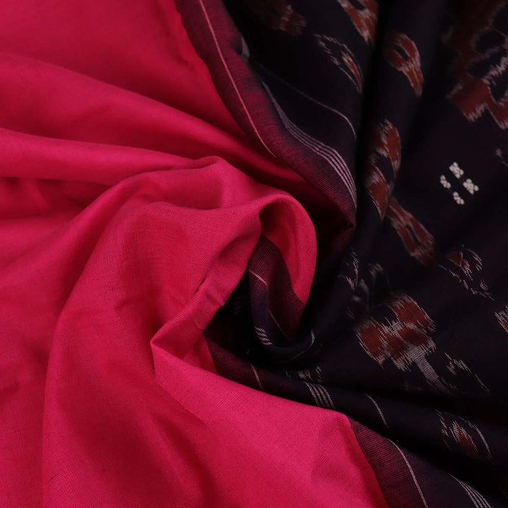 Handloom Sambalpuri Cotton Ikkat Saree Handloom Saree_Sambalpuri Cotton Priyadarshini Handloom