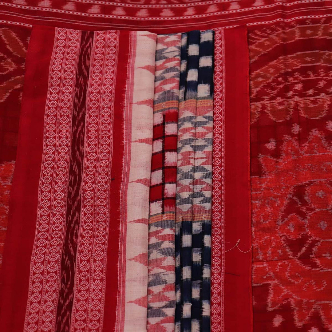 Handloom Sambalpuri Cotton Ikkat Saree Handloom Saree_Sambalpuri Cotton Priyadarshini Handloom