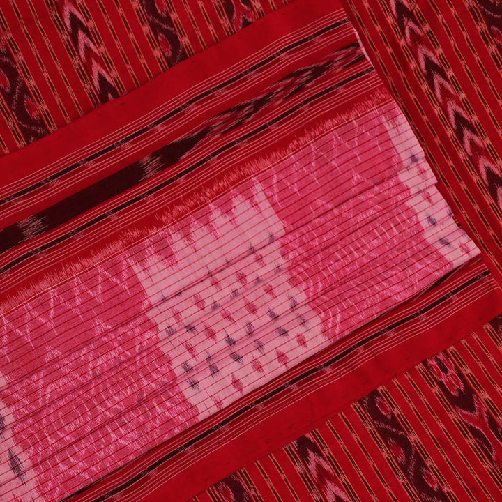 Handloom Sambalpuri Cotton Ikkat Saree Handloom Saree_Sambalpuri Cotton Priyadarshini Handloom