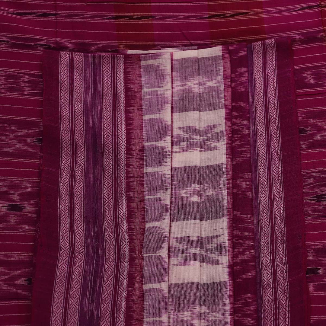 Handloom Sambalpuri Cotton Ikkat Saree Handloom Saree_Sambalpuri Cotton Priyadarshini Handloom
