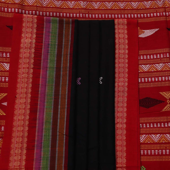 Handloom Sambalpuri Cotton Ikkat Saree Handloom Saree_Sambalpuri Cotton Priyadarshini Handloom