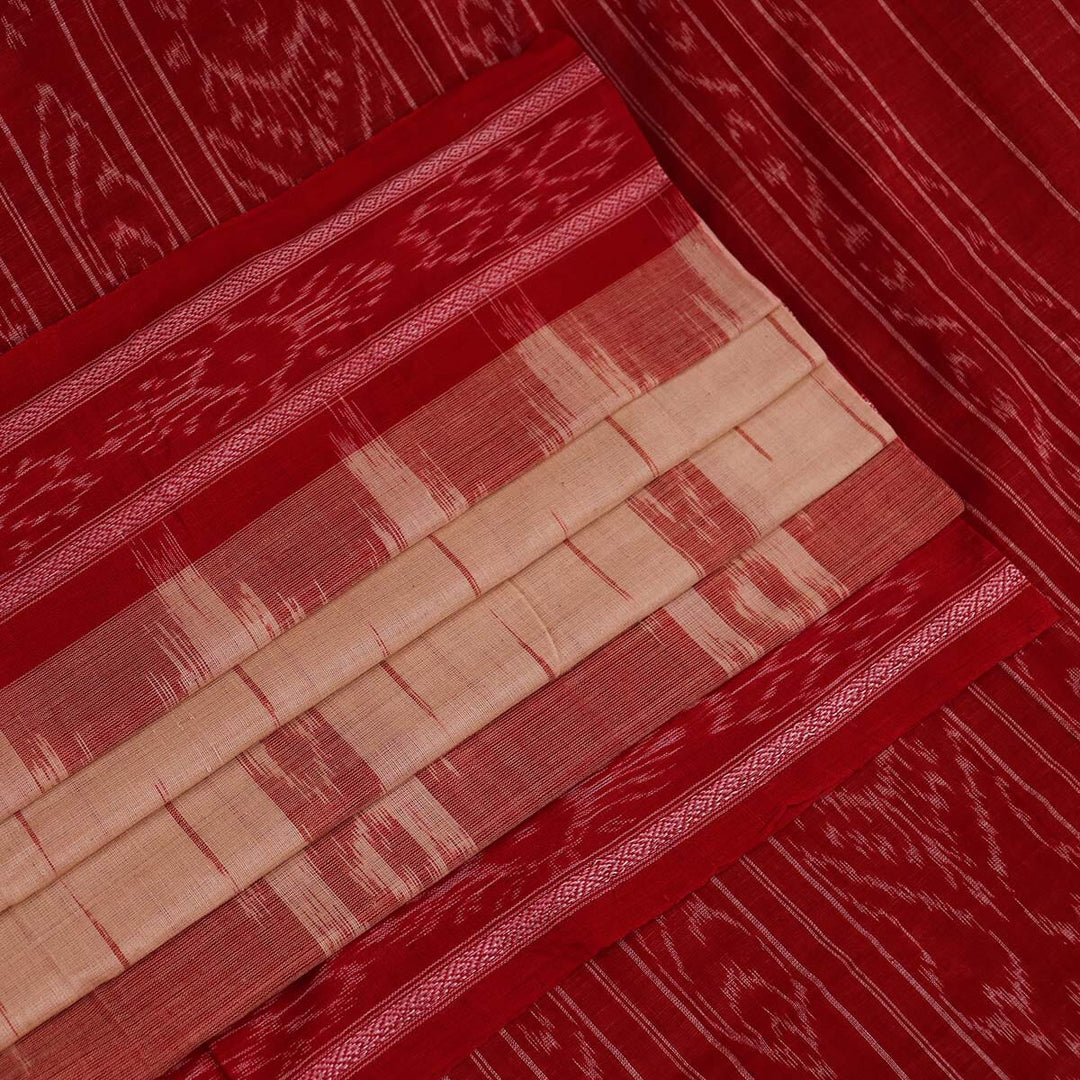 Handloom Sambalpuri Cotton Ikkat Saree Handloom Saree_Sambalpuri Cotton Priyadarshini Handloom