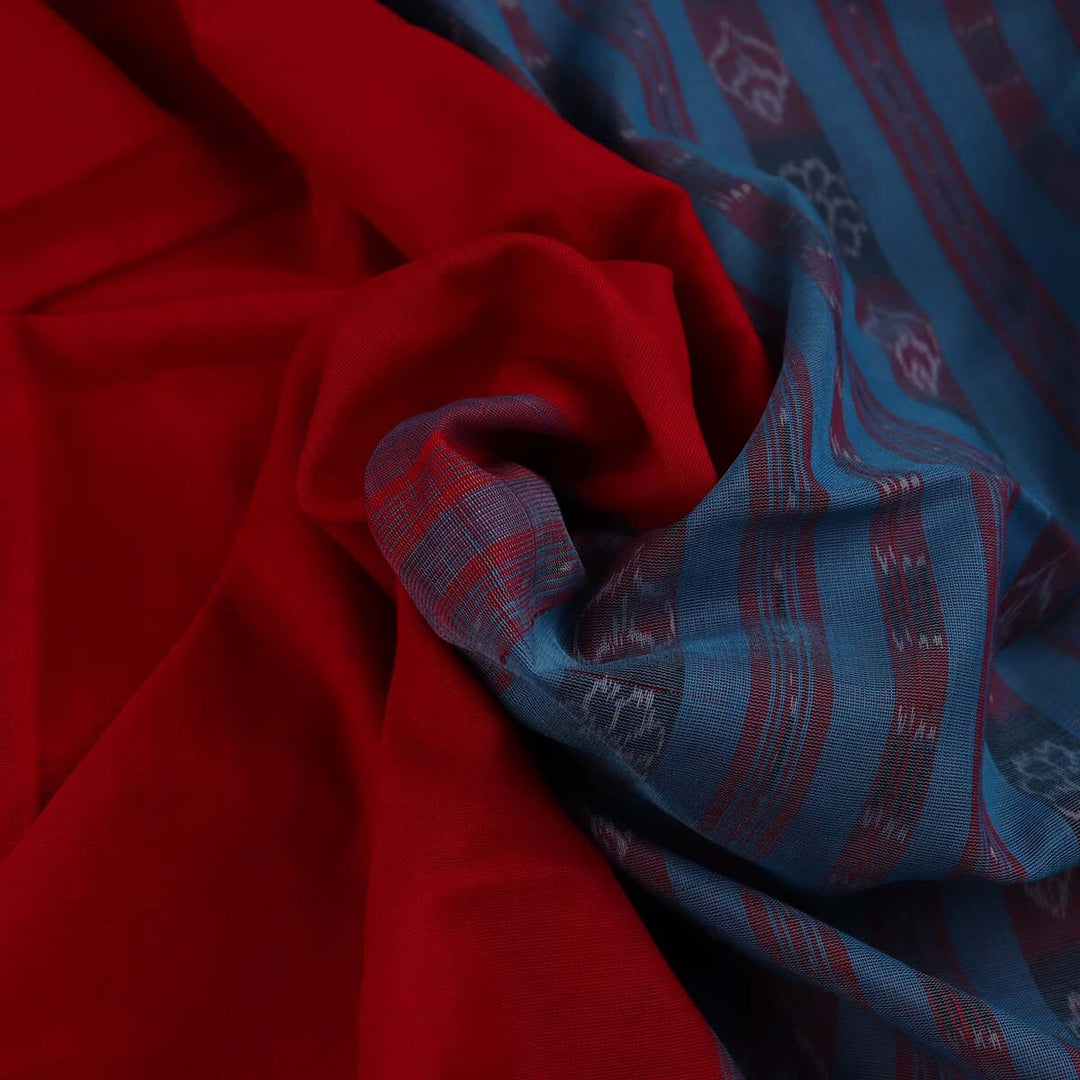 Handloom Sambalpuri Cotton Ikkat Saree Handloom Saree_Sambalpuri Cotton Priyadarshini Handloom