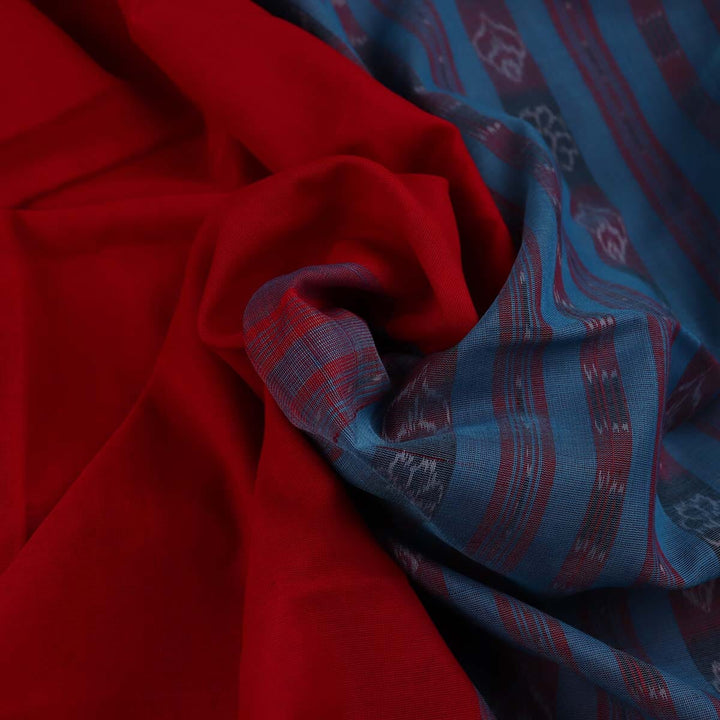 Handloom Sambalpuri Cotton Ikkat Saree Handloom Saree_Sambalpuri Cotton Priyadarshini Handloom