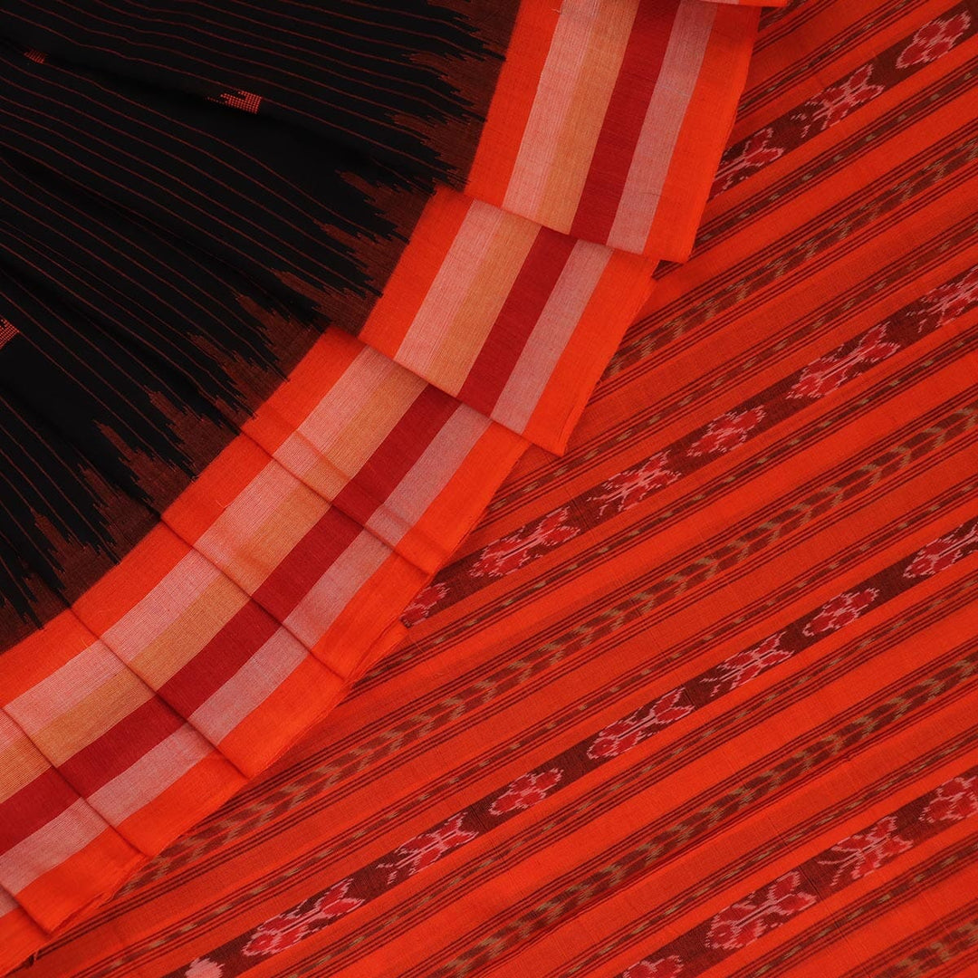 Handloom Sambalpuri Cotton Ikkat Saree Handloom Saree_Sambalpuri Cotton Priyadarshini Handloom