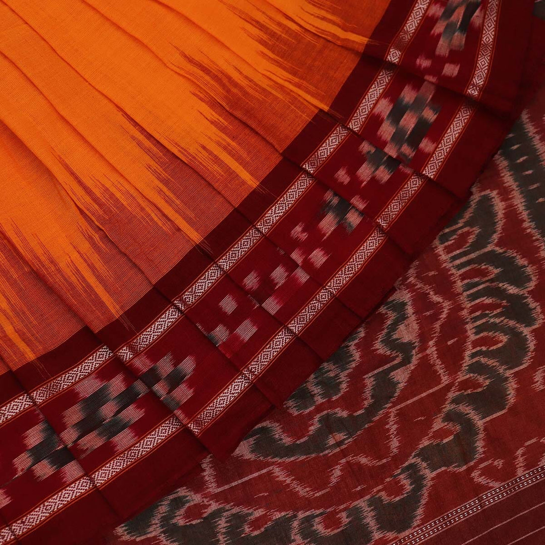 Handloom Sambalpuri Cotton Ikkat Saree Handloom Saree_Sambalpuri Cotton Priyadarshini Handloom