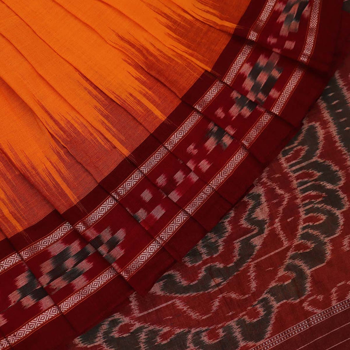 Handloom Sambalpuri Cotton Ikkat Saree Handloom Saree_Sambalpuri Cotton Priyadarshini Handloom